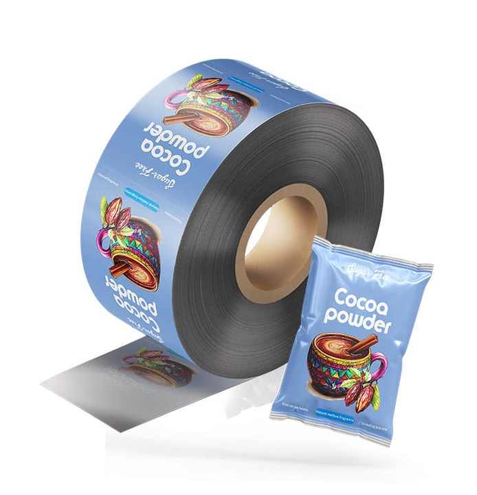 Aluminum Plastic Film Roll for Food Packaging
