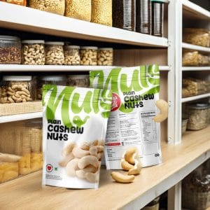 custom snack food packaging bags – stand-up zip pouch