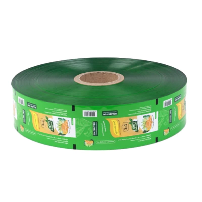 Custom Printed Laminated Heat Sealed Plastic Roll Film Candy Cookie Food Packaging Roll Aluminium Foil Sachet Film Roll - Image 3