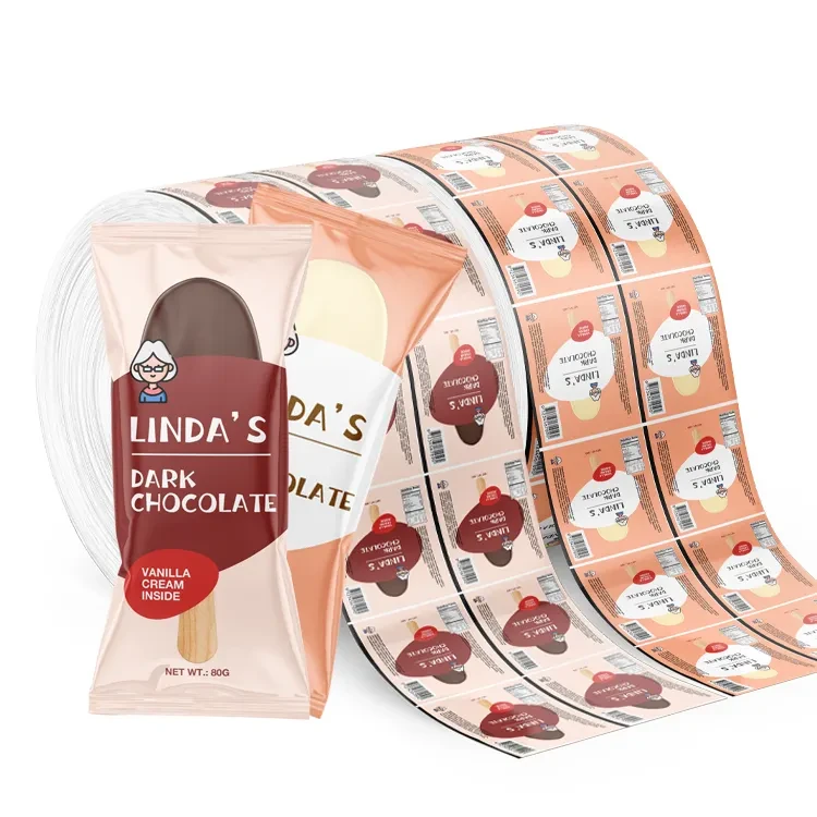 Custom Print Plastic Foil Laminated Heat Sealable Flexible Food Packaging Materials Roll Stock Film for Automatic Packing - Image 3