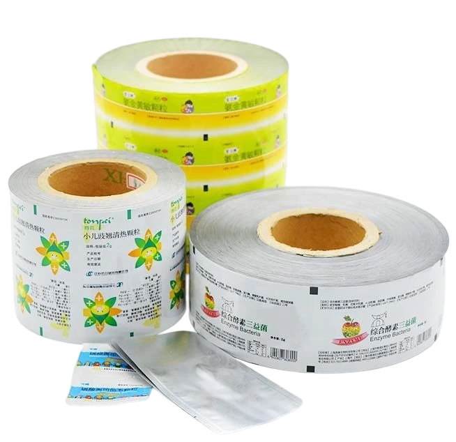 Custom Printed Aluminum Foil Food Packaging Film