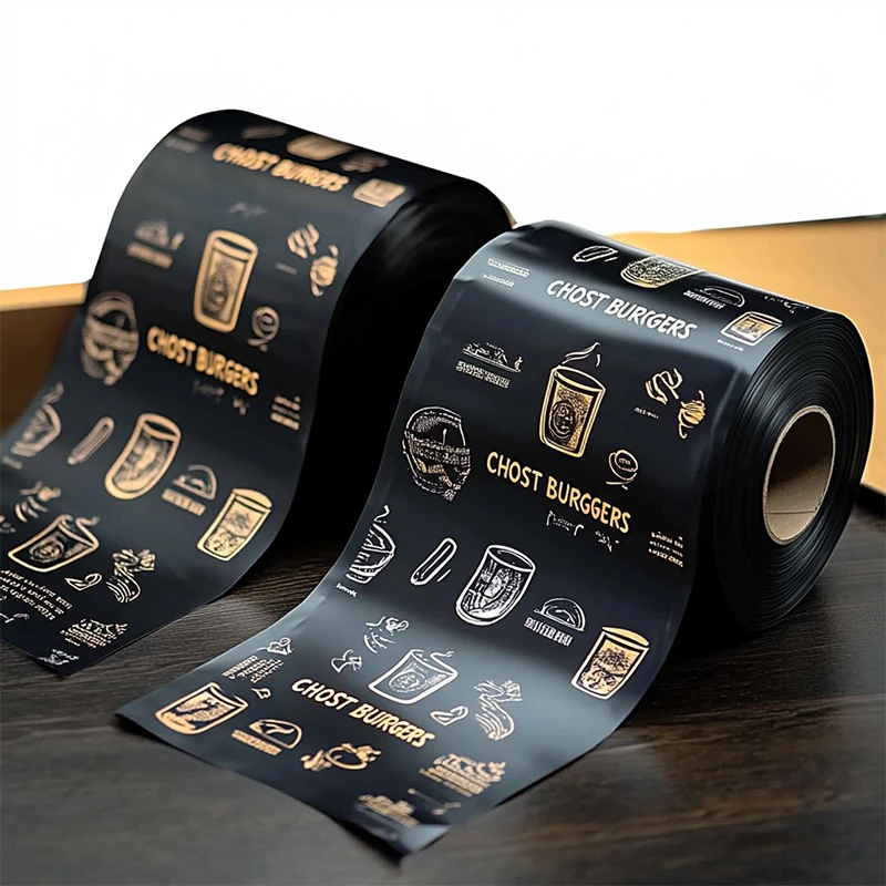 roll stock film for frozen food packaging custom printed laminated film