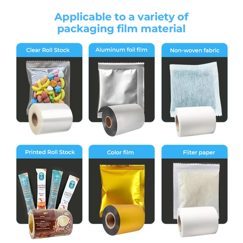 heat seal film roll for automatic packaging equipment sachet roll stock